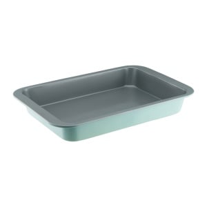 Tava copt 36x24cm, invelis non-stick, verde, Fern - Img 1