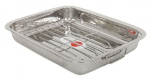 Tava cuptor cu gratar detasabil 40x28.5x5cm, Domotti - Img 2