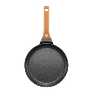 Tigaie clatite 24cm, invelis Qualum Basic Stone Edition, Camel