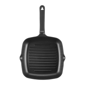 Tigaie grill 28x28cm, invelis Qualum Basic, Noel
