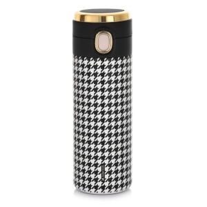 Cana termos 350ml, buton de siguranta, Coco