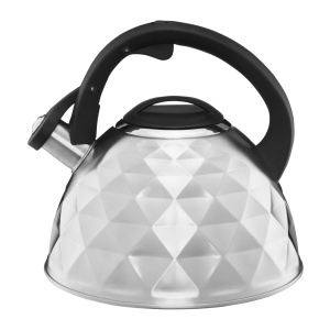 Ceainic inox 2.5L(3L), argintiu, Diamond - Img 1