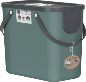 Cos colectare selectiva 25L, verde, Albula