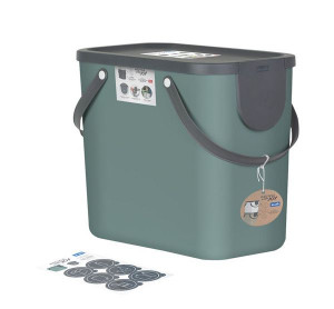 Cos colectare selectiva 25L, verde, Albula - Img 3