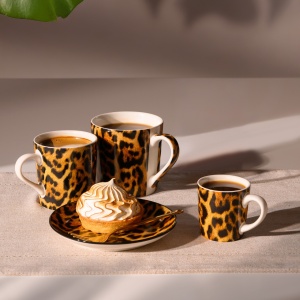 Farfurie desert 14.5cm, Animal Leopard - Img 2