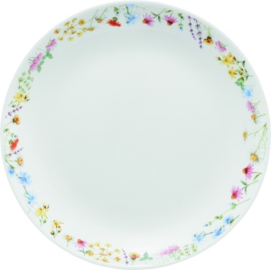 Farfurie desert din colectia Bloom, de la Ambition, ce dispune de un diametru de 19 cm