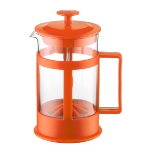 Filtru ceai sau cafea 600ml, portocaliu, Lungo