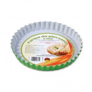 Forma copt tarta 26cm, invelis non-stick, verde, SNB