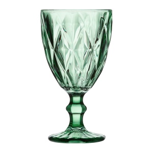 Pahar cu picior 340ml, mix culori, Diamond - disponibil in display 8 buc, Pret buc, cantitate minima de comanda 8 buc - Img 5