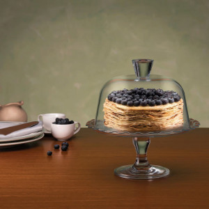 Preparat prezentat cu ajutorul acestui suport tort Petite Patisserie, ce dispune de o suprafata de 26,4 cm