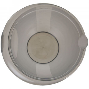 Set bol plastic pentru mixare, 3 piese, gri, Cindy - Img 3