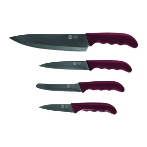 Set cutite, 4 piese, Emalia Olkusz