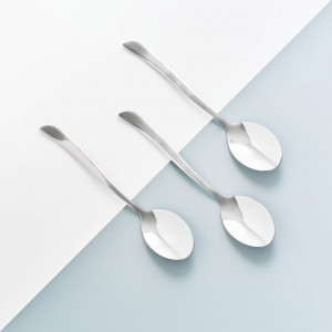 Set lingurita cafea 13.7cm, 3 piese, Wave - Img 4
