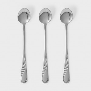 Set lingurita lunga latte 19.5cm, 3 piese, Napoli - Img 2