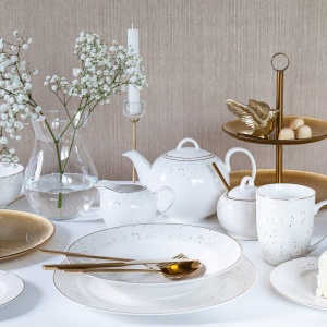 Set servire ceai sau cafea, 12 piese, 6 persoane, Aurelia - Img 7