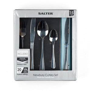 Set tacamuri inox, 20 piese, 4 persoane, Newbury - Img 2