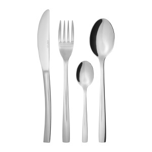 Set tacamuri inox, 24 piese, 6 persoane, Saragossa