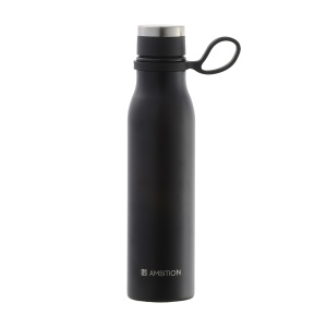 Sticla termos 0.48L, negru, Silky