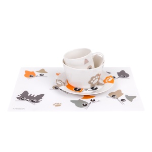 Suport farfurie 40x30cm, multicolor, Kitty - Img 2