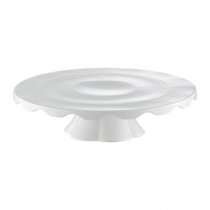 Suport tort cu marginea in jos 30cm, Crema - Img 2