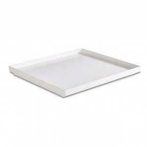 Tava melamina 32.5x26.5cm, alb, Asia Plus