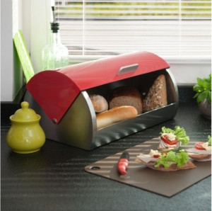 Tocator plastic 24.5x17.3cm, maro, Fusion Fresh - Img 2