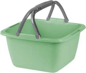 Vas cu manere 39x39x22cm, verde, Pola