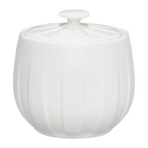Zaharnita cu capac 250ml, alb, Ligne