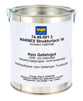 Vopsea poliuretanica profesionala Warnex - 1 KG