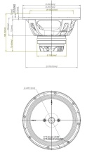 Difuzor Coaxial 10" 18 Sound 10CX750 8 Ohm - Img 3