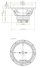 Difuzor Coaxial 10" 18 Sound 10CX750 8 Ohm - Img 3