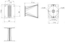 Horn Line Array 1 Inch B&C ME102 - Img 3