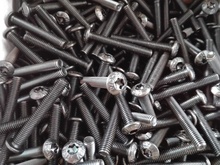 Surub Torx M4x20 x 50 BUC cap bombat, negru