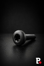 Surub Torx M6X35 x 50 Buc, cap bombat, negru - Img 2