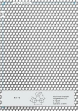 Tabla perforata R5/T6