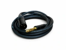 Cablu mufat Klotz MC2000 2x0.22mm - Neutrik XLR Tată - Jack TRS 4m