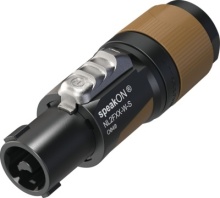 Conector speakON Neutrik NL2FXX-W-S 2 poli, 37A, twist lock