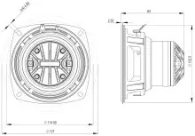 Difuzor coaxial 4 Inch B&C 4MCX36 - 8 Ohm - Img 4
