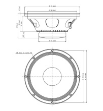 Difuzor woofer 12 inch 18 Sound 12W500 8 Ohm - Img 3