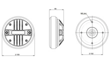 Driver 2 Inch B&C DE64TN- 8 Ohm - Img 2