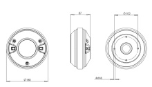 Driver 2 Inch B&C DE750TN- 16 Ohm - Img 2