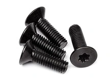 Surub Torx M4x20 x 50buc, cap inecat, negru - Img 2
