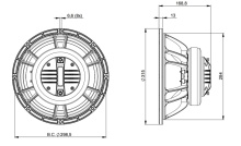 Difuzor coaxial 12 Inch B&C 12FHX76 - 8 Ohm - Img 4