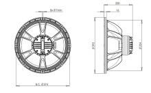 Difuzor coaxial 15 Inch B&C 15HCX76 - 8 Ohm - Img 4
