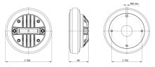 Difuzor driver 1.4 Inch B&C DE618TN- 16 Ohm - Img 2