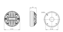 Difuzor driver 1.4 Inch B&C DE980TN - 16 Ohm - Img 2