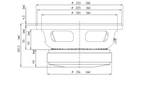 Difuzor woofer 8 inch 18 Sound 8M400F 8 Ohm - Img 2