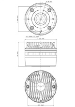 Driver 2" 18 Sound ND2060A 8 Ohm - Img 2
