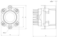 Difuzor driver 1 Inch B&C DH350H - 8 Ohm - Img 3