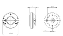 Driver 2 Inch B&C DE85TN- 8 Ohm - Img 2